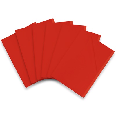 100 Sheets of Red Acid Free Tissue Paper 500mm x 750mm ,18gsm